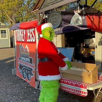982 Food Yard - a man dressed as the griner - Food Trucks Near Me - Princeton, Texas 982 Food Yard - a man dressed as the griner - Food Trucks Near Me - Princeton, Texas