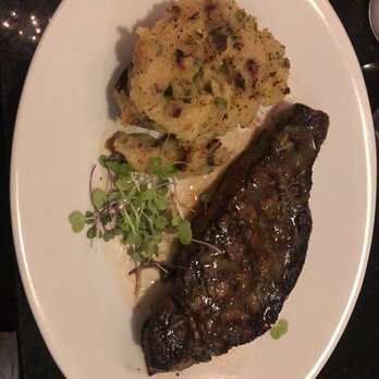 Twin Springs Supper Club - New york strip with Twice baked - Steakhouses Near Me - Decorah, Iowa