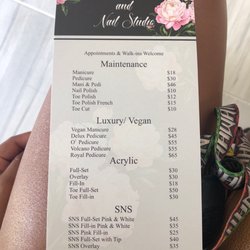 Exclusive Nails - prices