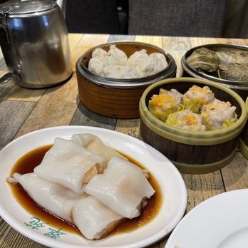 Jade Garden - Pork Shiu Mai with Chinese Mushroom Mini Sticky Rice in Lotus Wrap Steamed Jumbo Prawn Dumplings Steamed BBQ Pork Buns Shrimp Rice Roll - Dim Sum Near Me - Seattle, Washington Jade Garden - Pork Shiu Mai with Chinese Mushroom Mini Sticky Rice in Lotus Wrap Steamed Jumbo Prawn Dumplings Steamed BBQ Pork Buns Shrimp Rice Roll - Dim Sum Near Me - Seattle, Washington
