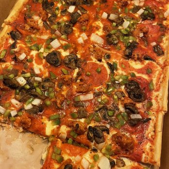 Santucci’s Original Square Pizza - Santucci's special - Pizza Near Me - Media, Pennsylvania Santucci’s Original Square Pizza - Santucci's special - Pizza Near Me - Media, Pennsylvania