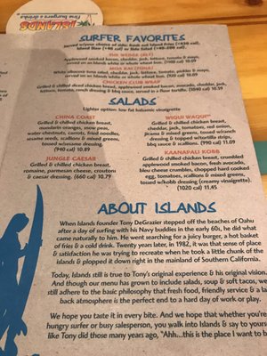 Menu photo 8 Islands Restaurant Phoenix, AZ