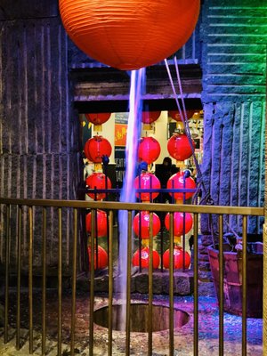 Photo of Chelsea Market - New York, NY, US. Chinese Lunar New Year decorations