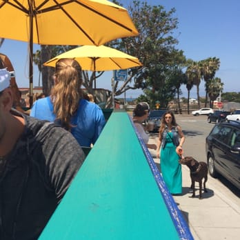 Pipes Cafe - Some tables on the patio have a view of the ocean. - American Near Me - Cardiff, California