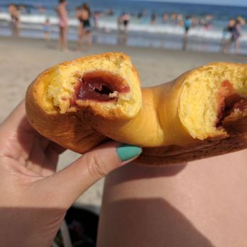 Empanada Monster - Pan de guayaba (centro) - Colombian Near Me - Asbury Park, New Jersey Empanada Monster - Pan de guayaba (centro) - Colombian Near Me - Asbury Park, New Jersey