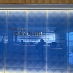 Exterior outside entrance of Delta Sky Club - Boston, Massachusetts Exterior outside entrance of Delta Sky Club - Boston, Massachusetts