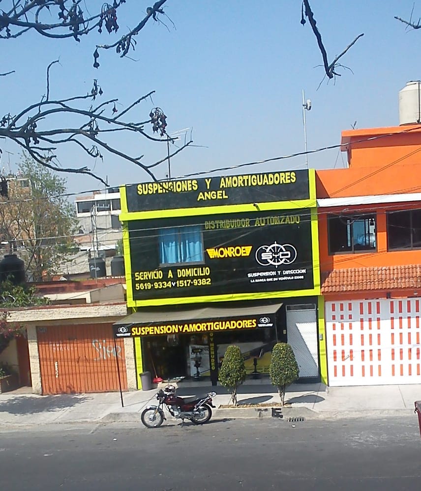 SUSPENSIONES Y AMORTIGUADORES ANGEL Av. Santa Úrsula 841, Col. Santa
