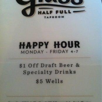 Glass Half Full Taproom - Happy hour menu - Beer Bar Near Me - Austin, Texas Glass Half Full Taproom - Happy hour menu - Beer Bar Near Me - Austin, Texas