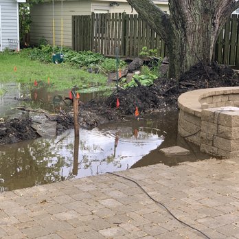 My Landscape Contractor - Daniel's team worked through some crazy rain during our project. - Landscaping Near Me