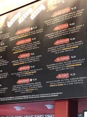 Menu photo 7 Torchy's Tacos Webster, TX