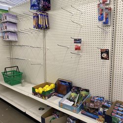 Dollar Tree - Bare shelves!