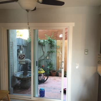 Carsh Builders - Old sliding glass door removed and new one installed, as well as the fan done by Carsh Builders. - General Contractors Near Me - San Diego, California
