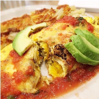 Bill's Cafe - Chorizo omelette with avo - American Near Me - San Jose, California