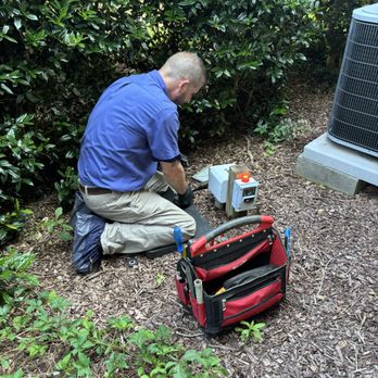 Plumbing Connection - Service expert fixing a pump alarm. - Plumbing Near Me - Gastonia, North Carolina