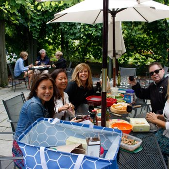 Lenz Winery - Friends from 3 states at Lenz, great spot - Wineries Near Me - Peconic, New York