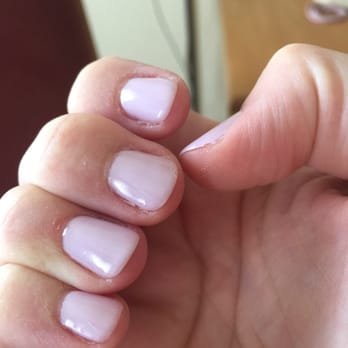 City Nails - Chipped index and thumb. Tiny chips, but NOT ok a day after the manicure. - Nail Salons Near Me - Tallahassee, Florida City Nails - Chipped index and thumb. Tiny chips, but NOT ok a day after the manicure. - Nail Salons Near Me - Tallahassee, Florida