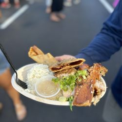 Farm To Fork Festival - Lechon plate from Baboy Boys