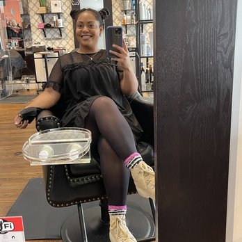 Color House Denver - Before photo. Me sitting at April's station! - Hair Salons Near Me - Englewood, Colorado Color House Denver - Before photo. Me sitting at April's station! - Hair Salons Near Me - Englewood, Colorado