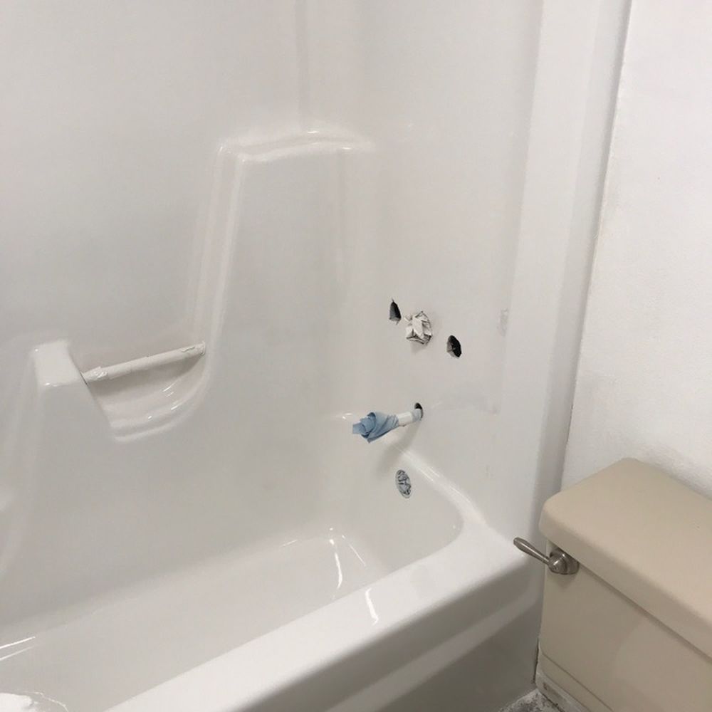 Axa Resurfacing - After, prior to removing masking. - Refinishing Services Near Me