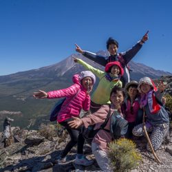 Robin Kohn, Mt. Shasta Fun Guide - Up on top of Black Butte 6,925ft.