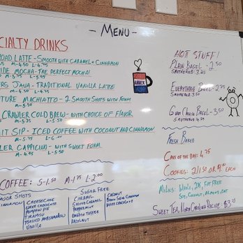 Annex Coffee and Cafe - A glance at our menu - Coffee & Tea Near Me - Georgetown, California Annex Coffee and Cafe - A glance at our menu - Coffee & Tea Near Me - Georgetown, California
