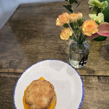 Hissy Fit - Chicken biscuit breakfast sandwich - Southern Near Me - Austin, Texas