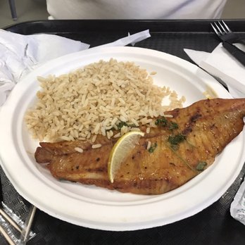 Scripps Green Cafeteria - Cajuin catfish - Cafeteria Near Me - La Jolla, California