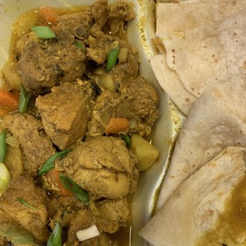 Island Spice Carribean Restaurant - Roti curry chicken - Caribbean Near Me - Carnegie, Pennsylvania