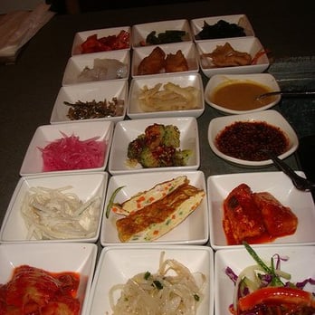 Jong Ga House - pan chan / ban chan however you wanna spell it - Korean Near Me - Oakland, California