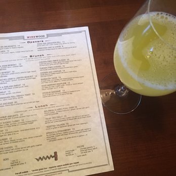 Winewood - Menu + $10 bottomless mimosas! Great deal. - New American Near Me - Grapevine, Texas Winewood - Menu + $10 bottomless mimosas! Great deal. - New American Near Me - Grapevine, Texas