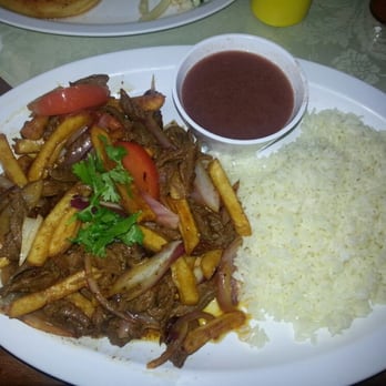 Rivera's Restaurant - Lomo saltado de carne - Latin American Near Me - Springfield, Virginia