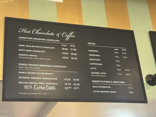 Menu photo 3 L.A. Burdick Handmade Chocolates Boston, MA