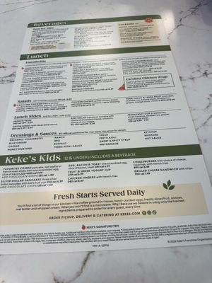 Menu photo 5 Keke's Breakfast Cafe La Quinta, CA