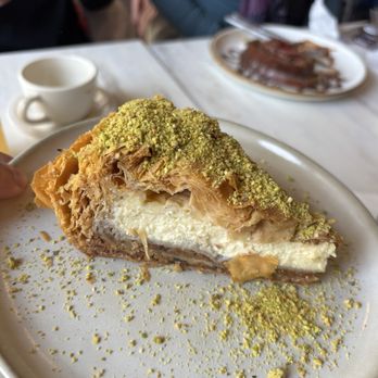 Mood Restaurant & Cafe - Baklava Cheesecake - Coffee & Tea Near Me - Boston, Massachusetts Mood Restaurant & Cafe - Baklava Cheesecake - Coffee & Tea Near Me - Boston, Massachusetts