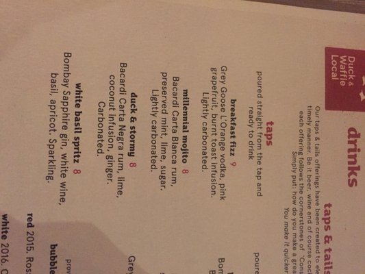 Menu photo 8 Duck & Waffle Local London, XGL Menu photo 8 Duck & Waffle Local London, XGL
