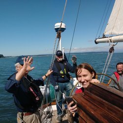 Schooner Suva - Always a good day on board Suva.