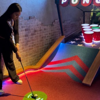 Puttshack - Miami - Beer Pong Hole - Mini Golf Near Me - Miami, Florida