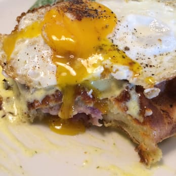 Commune - Ham and Gouda stuffed waffle - Cafes Near Me - Virginia Beach, Virginia