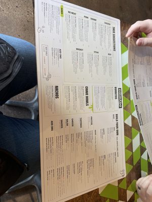 Menu photo 1 Condado Tacos Indianapolis, IN