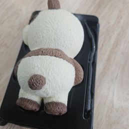 Cute panda dessert