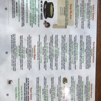 Subia's Vegan Cafe - Menu - Vegan Near Me - Jersey City, New Jersey
