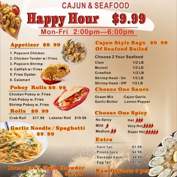 Ocean 9 Crab - Happy Hour $9.99 - Seafood Near Me - Antioch, California Ocean 9 Crab - Happy Hour $9.99 - Seafood Near Me - Antioch, California