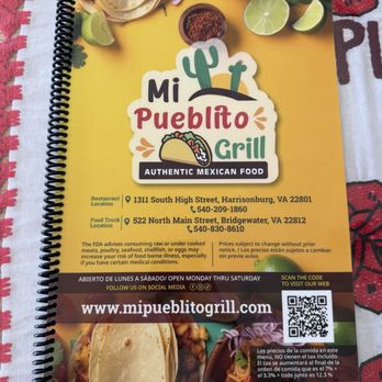 Mi Pueblito Grill 2 - Menu - Mexican Near Me - Harrisonburg, Virginia Mi Pueblito Grill 2 - Menu - Mexican Near Me - Harrisonburg, Virginia