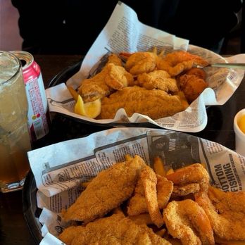 Shuck Me Denton - 4 Shrimp/2 Catfish - Seafood Near Me - Denton, Texas Shuck Me Denton - 4 Shrimp/2 Catfish - Seafood Near Me - Denton, Texas