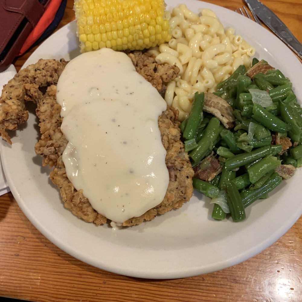 Neal's Dining Room - Chicken Fried Steak special - American Near Me - Concan, Texas