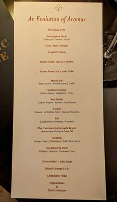 Menu photo 2 The Yeatman's Restaurant Vila Nova de Gaia, 13 Menu photo 2 The Yeatman's Restaurant Vila Nova de Gaia, 13