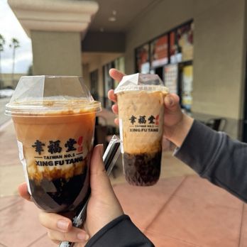 Xing Fu Tang - Brown sugar milk tea + milk tea - Bubble Tea Near Me - Milpitas, California Xing Fu Tang - Brown sugar milk tea + milk tea - Bubble Tea Near Me - Milpitas, California