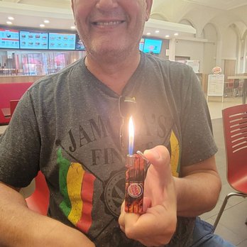 Burger King - FREE bonus gift- BURGER KING lighter - Fast Food Near Me - Vienna, 9