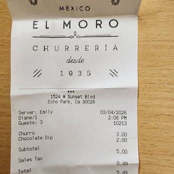 El Moro - Desserts Near Me - Los Angeles, California