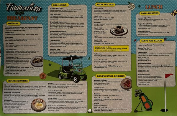 Menu photo 1 Fiddlesticks Cafe Fort Myers, FL Menu photo 1 Fiddlesticks Cafe Fort Myers, FL